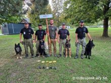 Vojenská polícia na Medzinárodnom obranárskom preteku služobnej kynológie o pohár náčelníka mestskej polície Nové Zámky