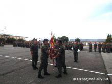 Zmena velite�a 22. mechanizovan�ho pr�poru